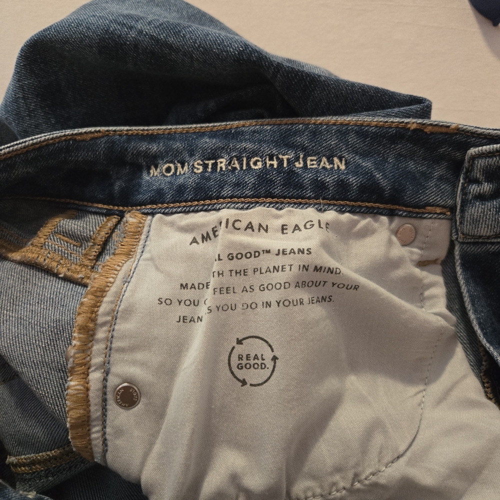 American Eagle Plaid Jeans - Size‎ 27 - Picture 5 of 8